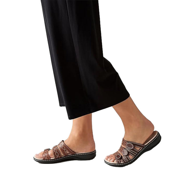 Save up to 54% on Clarks Leisa Cacti Q slide sandals during Amazon's ...