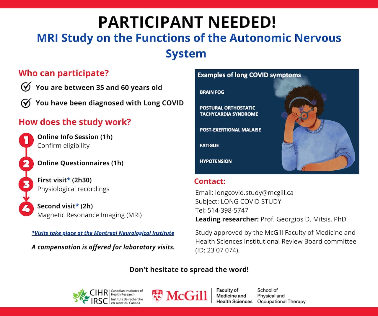 New McGill University study seeks to better understand the lingering ...