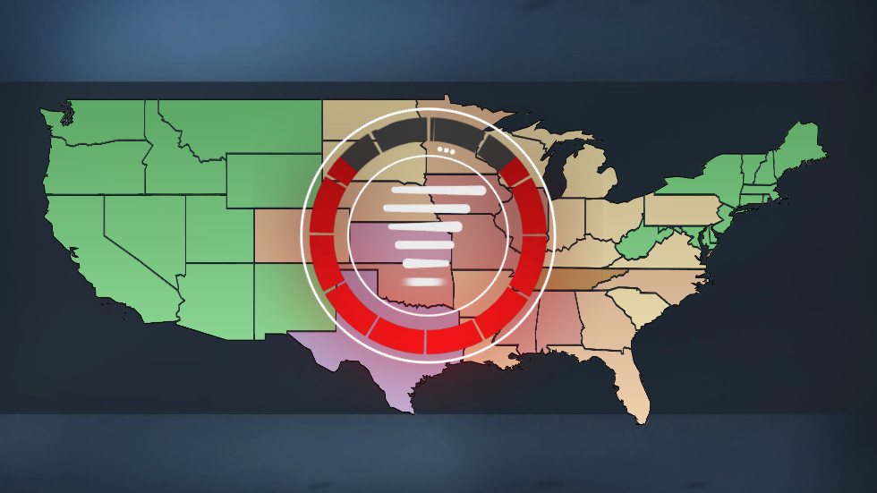 These states see the most tornadoes