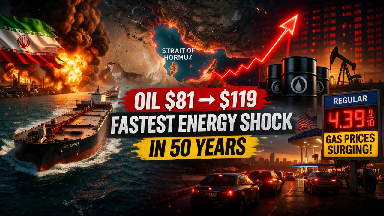 Oil experiences its largest price surge in half a century — and ...