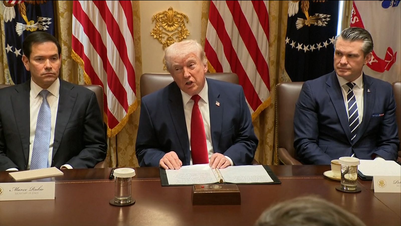 'Iran is begging to make a deal', says Trump