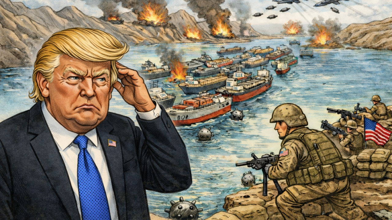 Iran's mines, mobile missiles, drones & geography: Why reopening Strait ...