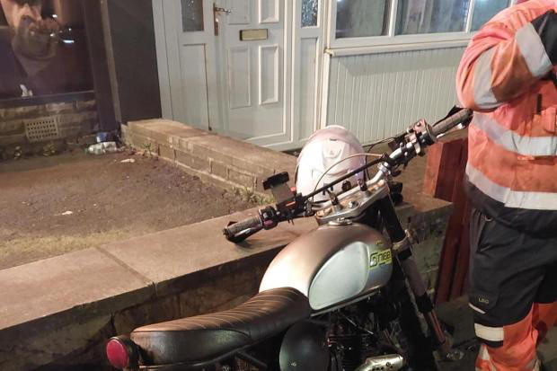 Motorcycle seized and rider reported for offences on Great Horton Road