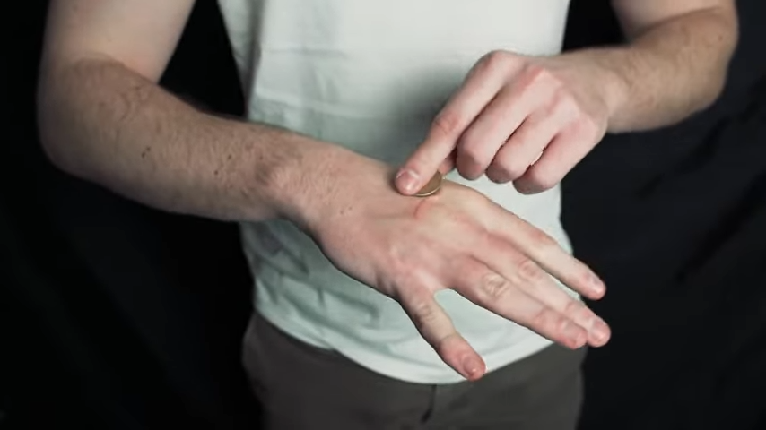 A few simple moves turn ordinary coins into visual tricks that feel ...