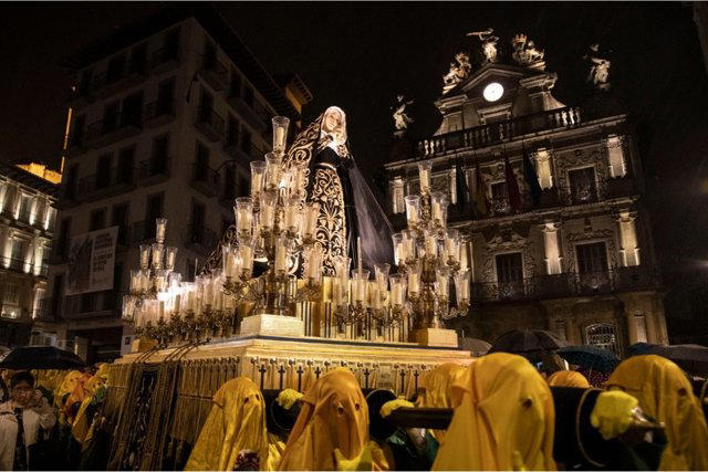Se trasladará este viernes el paso de La Dolorosa desde la parroquia de ...