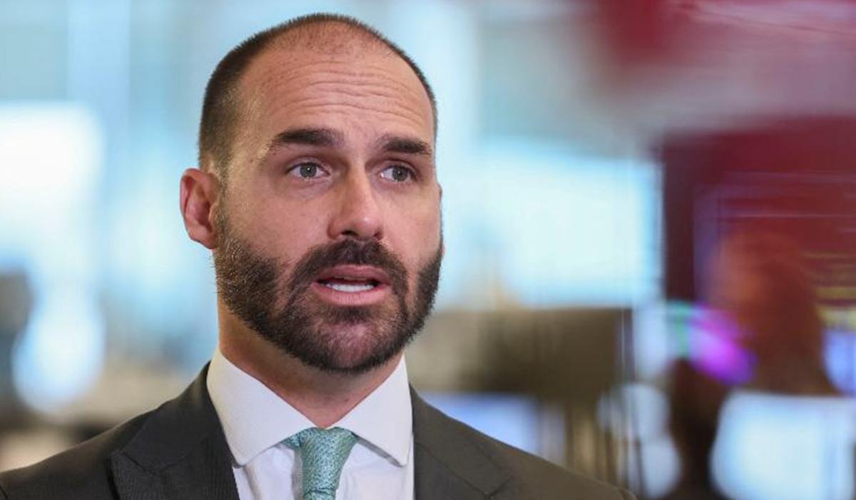 Eduardo Bolsonaro – Foto: CNN Brasil/YouTube