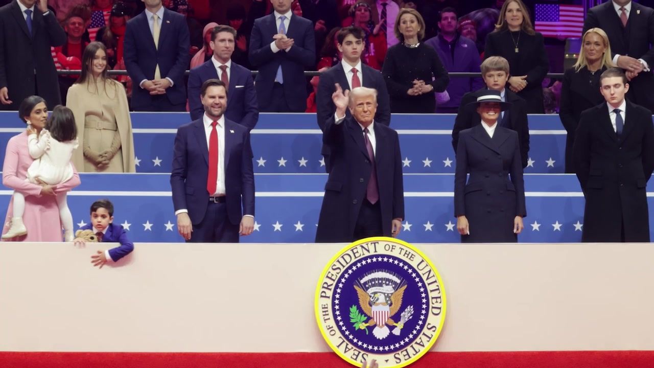 Barron Trump urged to enlist as Donald branded 'draft-dodging coward'