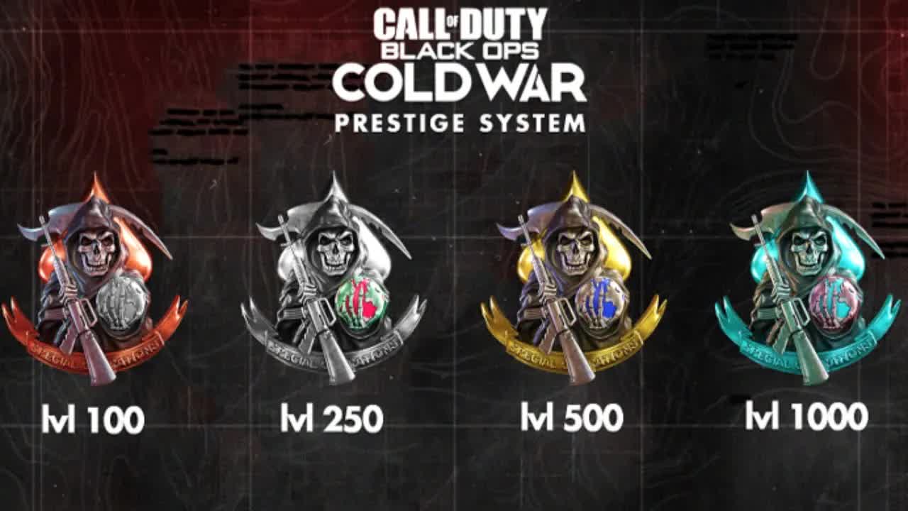 Black Ops Cold War new prestige / ranking system explained + Warzone ...