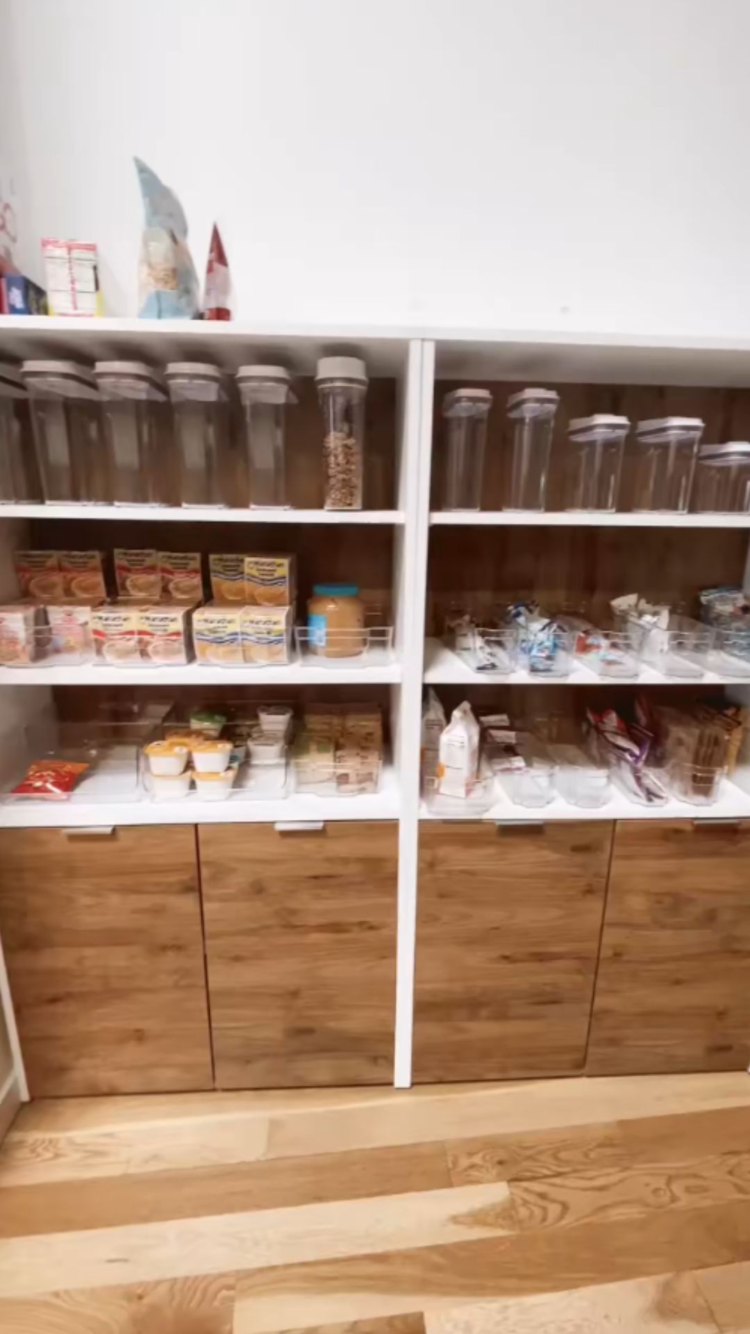 Inside my organized office snacks setup