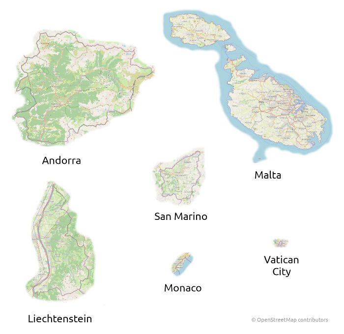 43 interesting maps that show the world differently