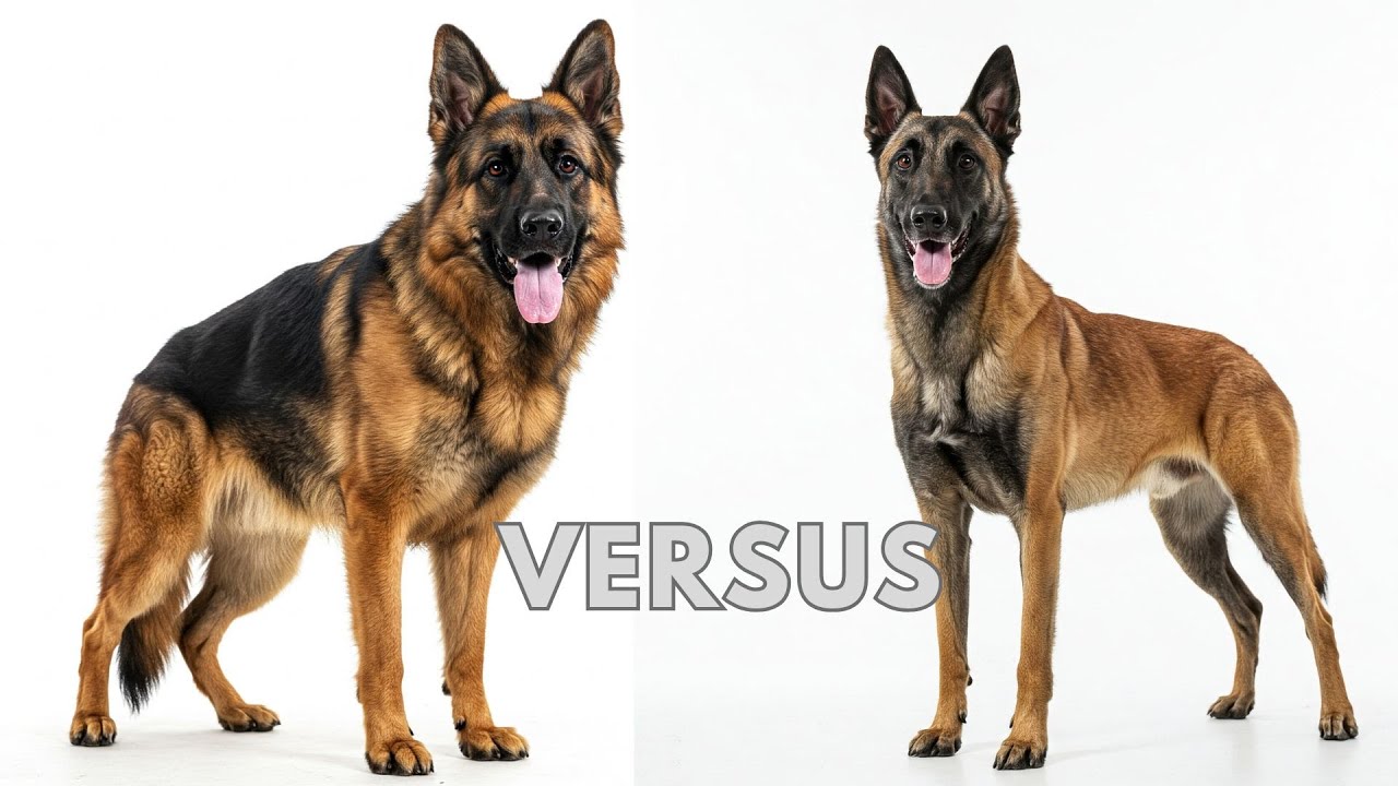 The ultimate showdown: German shepherd vs Belgian Malinois