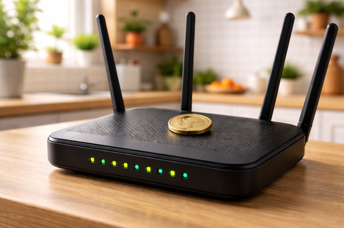 ¿Colocar una moneda sobre el módem mejora tu WiFi? Te cuento la verdad