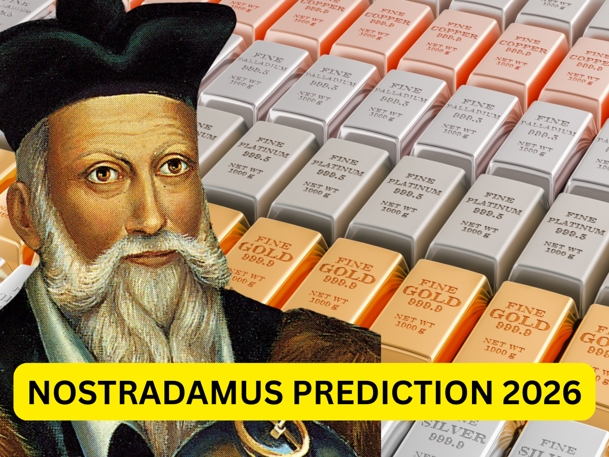 Nostradamus prediction 2026: Will gold & silver prices crash or surge ...