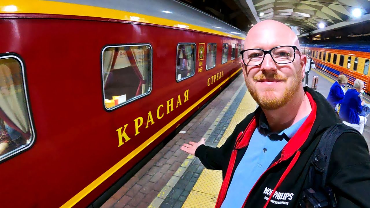Russia's most luxurious train: The KRASNAYA STRELA
