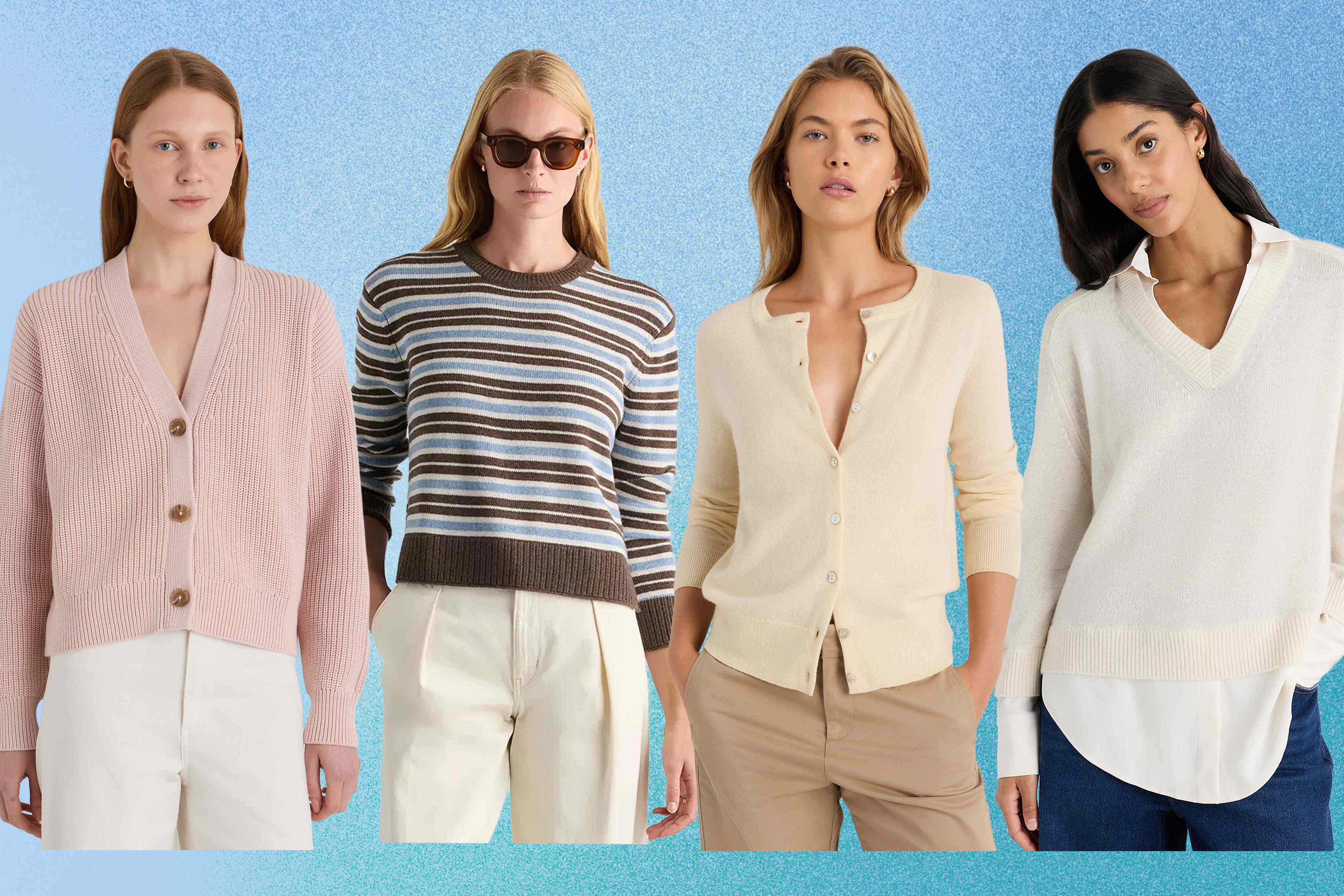Quince's new spring sweaters are perfect for in-between weather ...