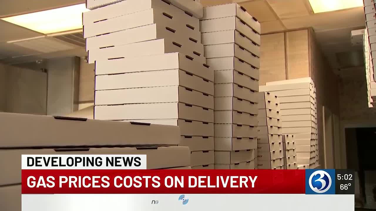 Rising gas prices squeeze pizza delivery drivers and restaurants