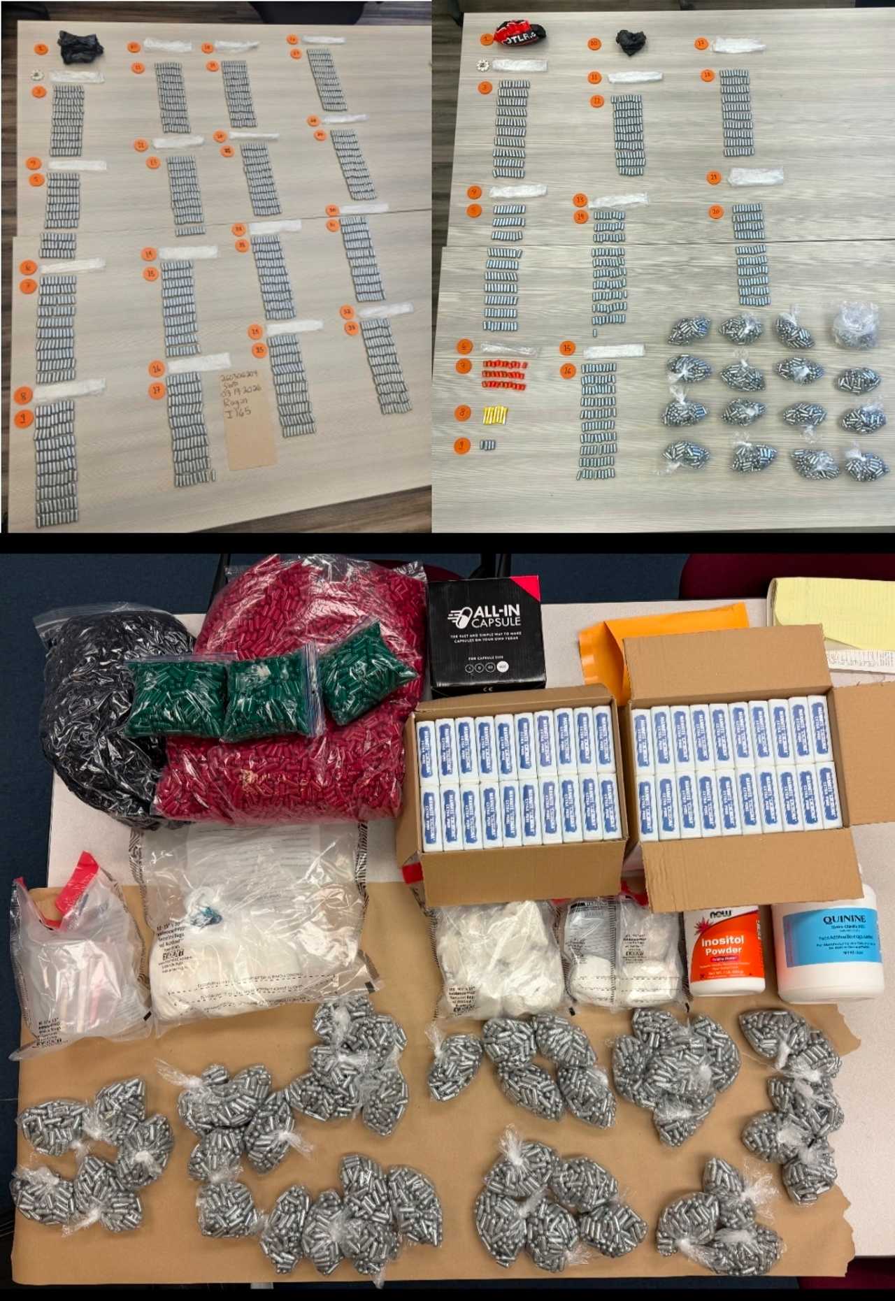 Thousands of capsules, kilos of fentanyl: Massive drug bust uncovered ...