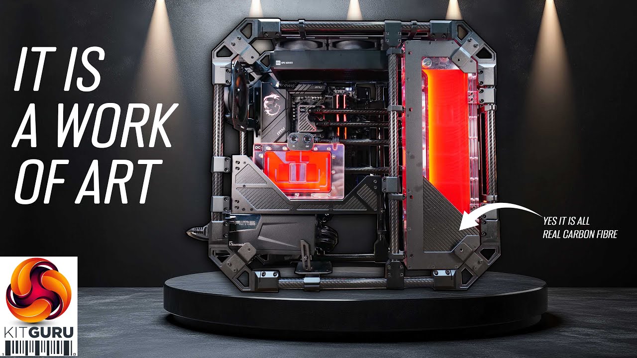 Building the ultimate carbon fiber PC: Alphacool Apex Pro Skeleton ...