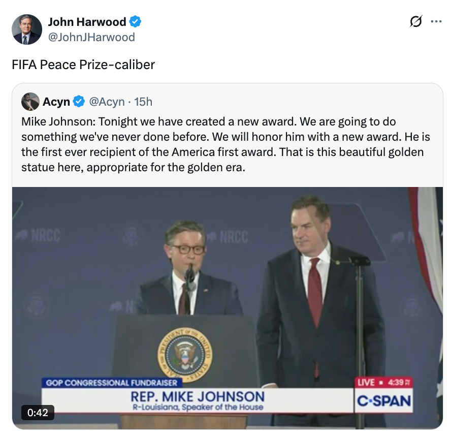 Donald Trump got another participation trophy and it’s every bit as ...