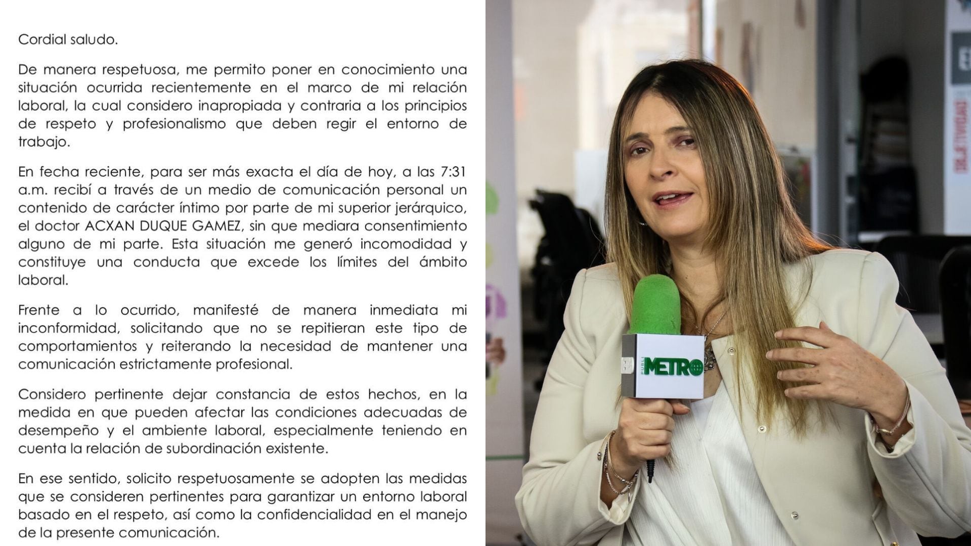 Paloma Valencia señaló a viceministro de la Igualdad por presunto caso ...