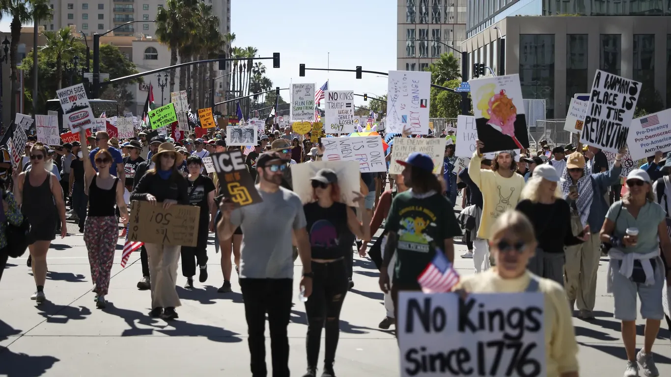 San Diego joins nationwide No Kings protests Saturday