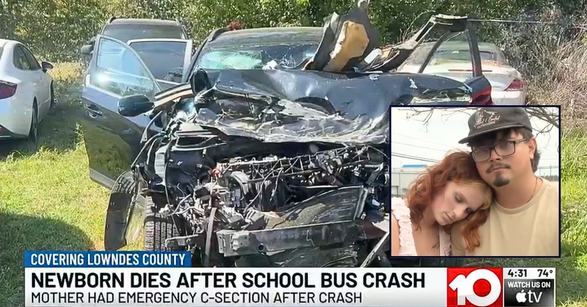 Pregnant woman cries out in agony after bus driver 'ran' stop sign and ...