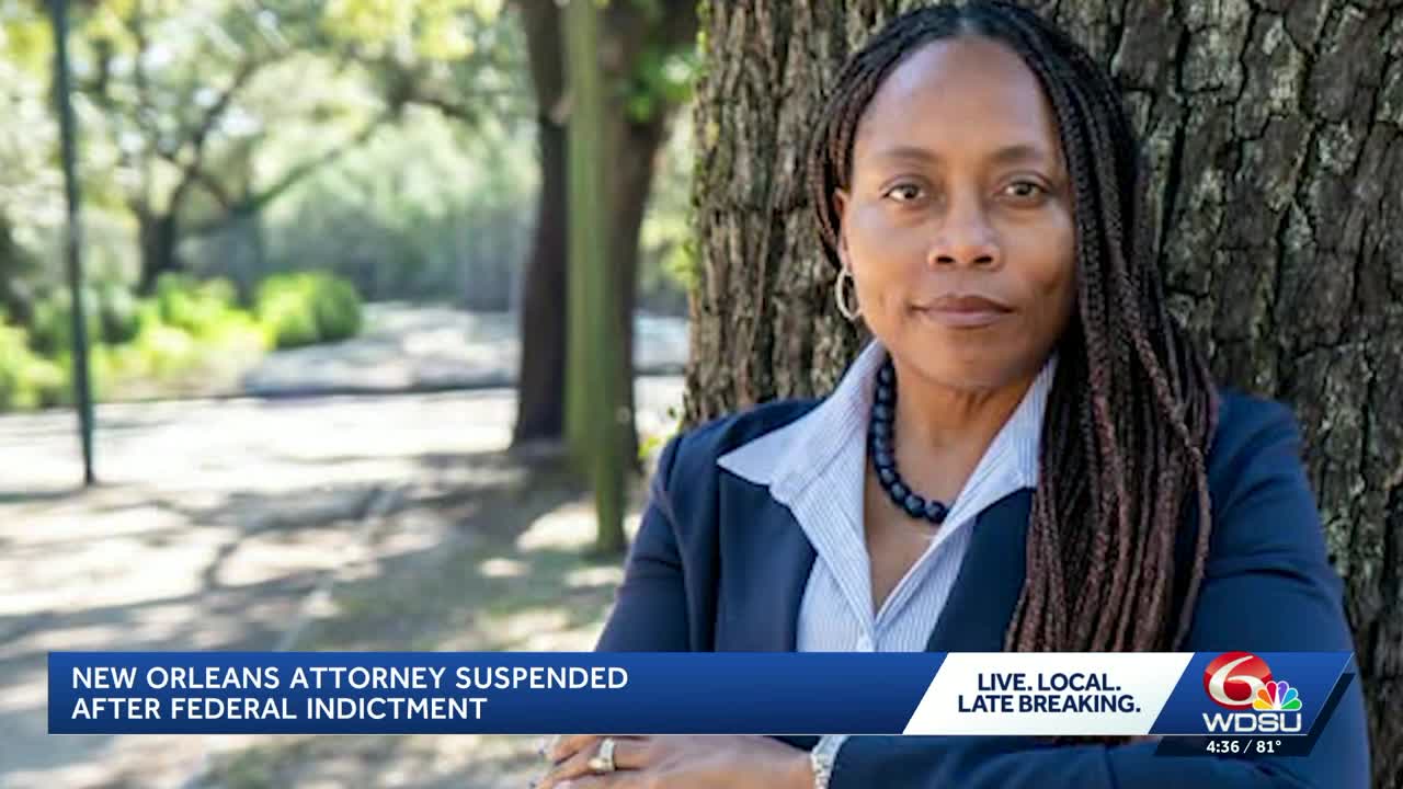 New Orleans attorney suspended after wire fraud indictment