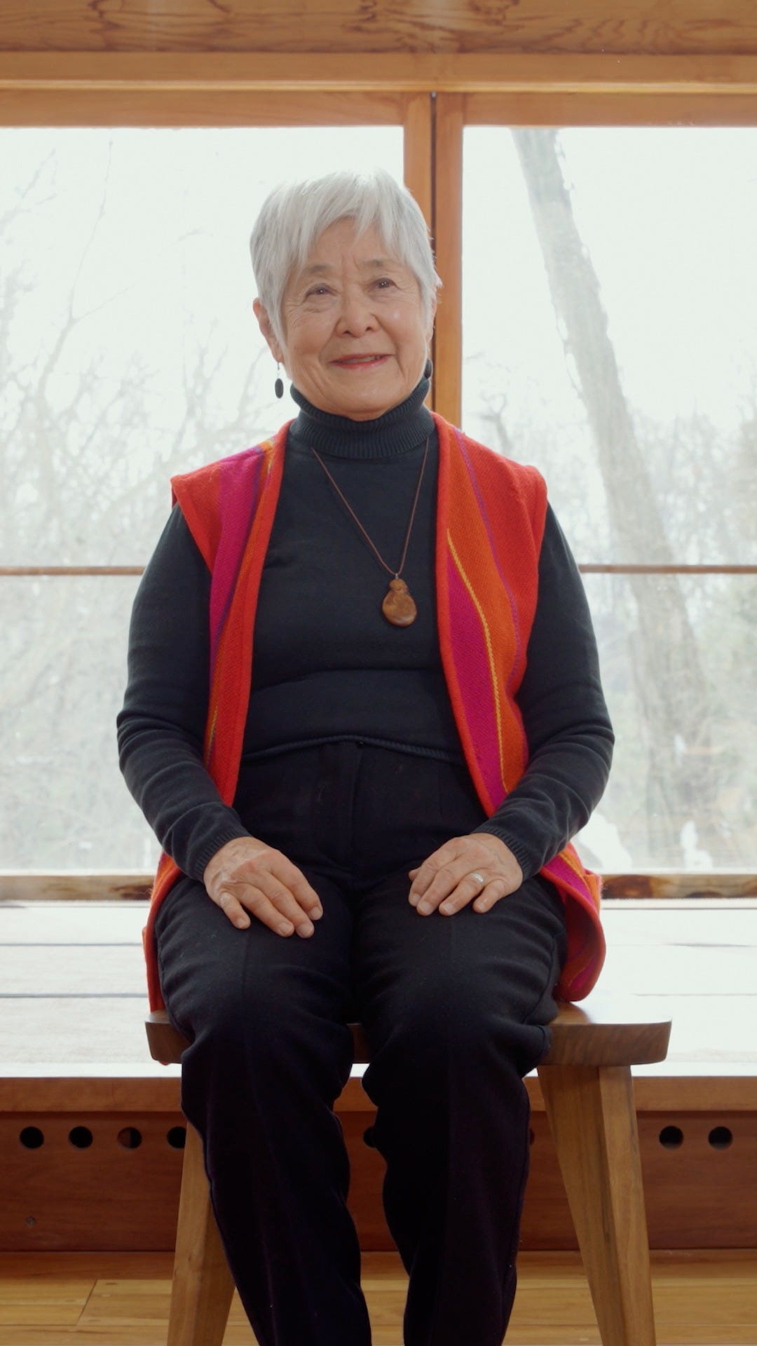 Mira Nakashima honors her father's workmanship