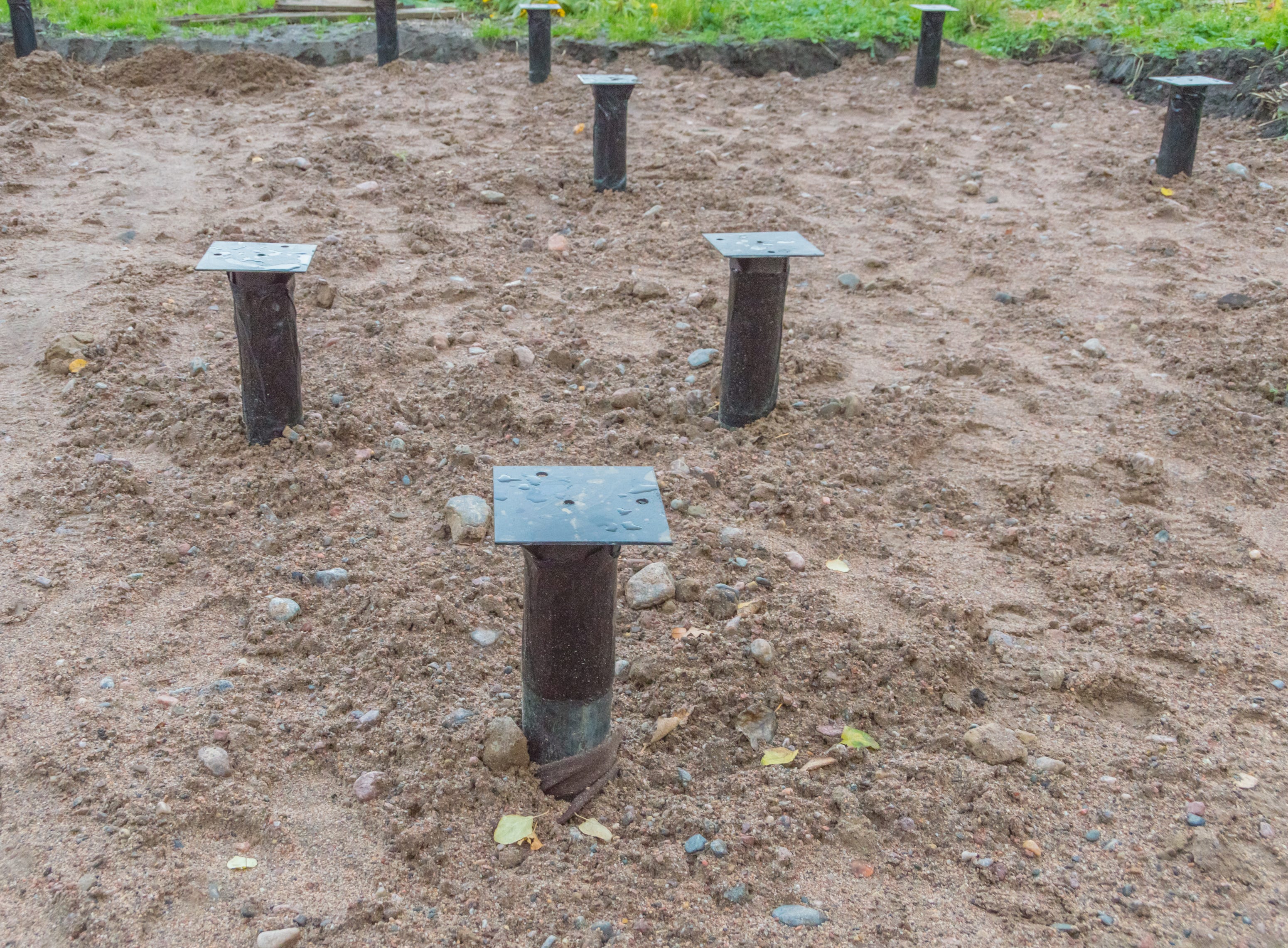 Pilings offer unique building support for weak soil