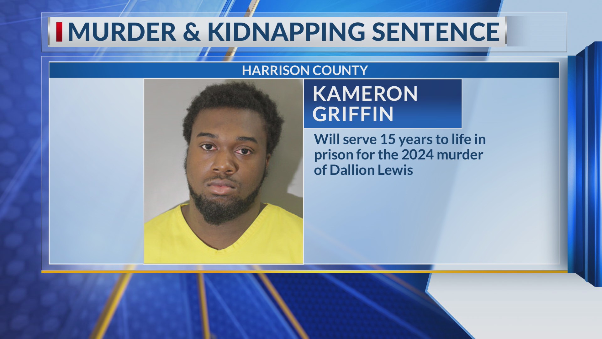 Man sentenced for 2024 murder in Harrison County