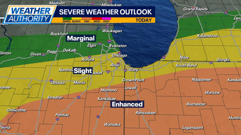Chicago weather: Severe storms, strong winds move through area
