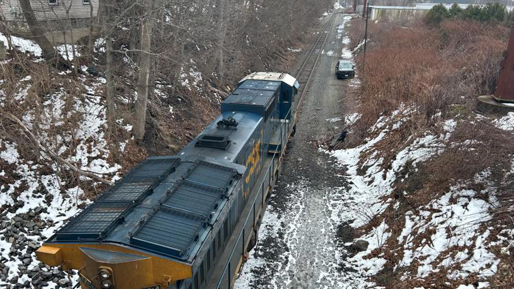 Man has life-threatening injuries after being hit by train in Lewiston