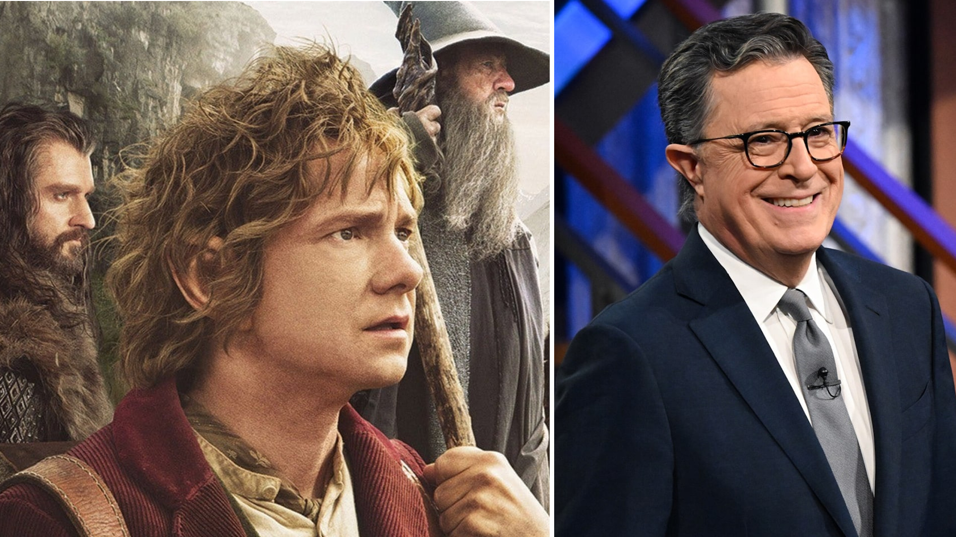 Stephen Colbert writing LOTR is wild