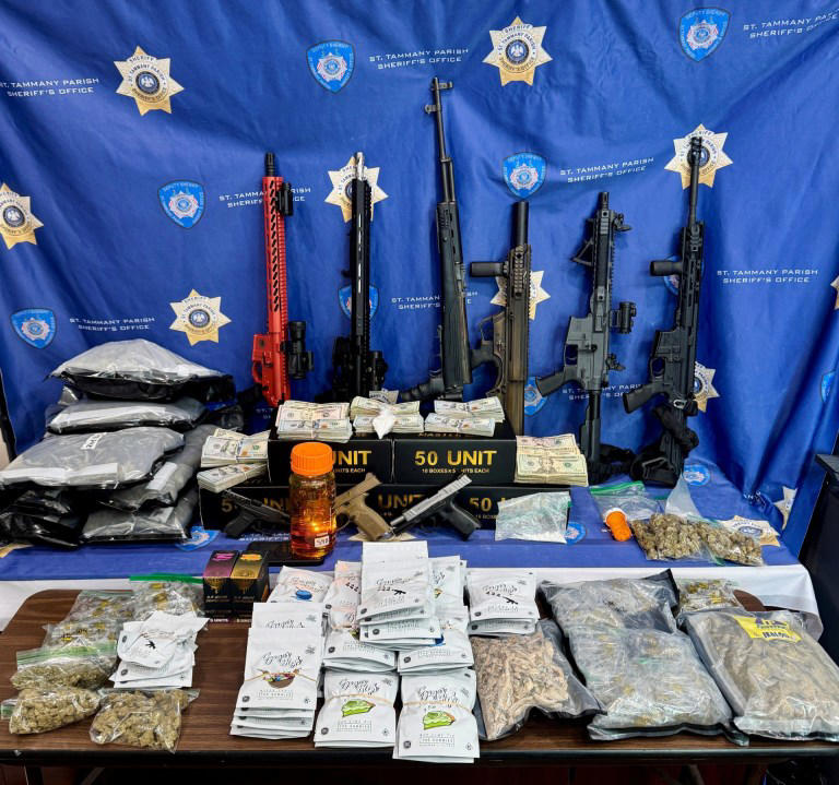 Two accused of illegal drug distribution, weapons and money seized from ...