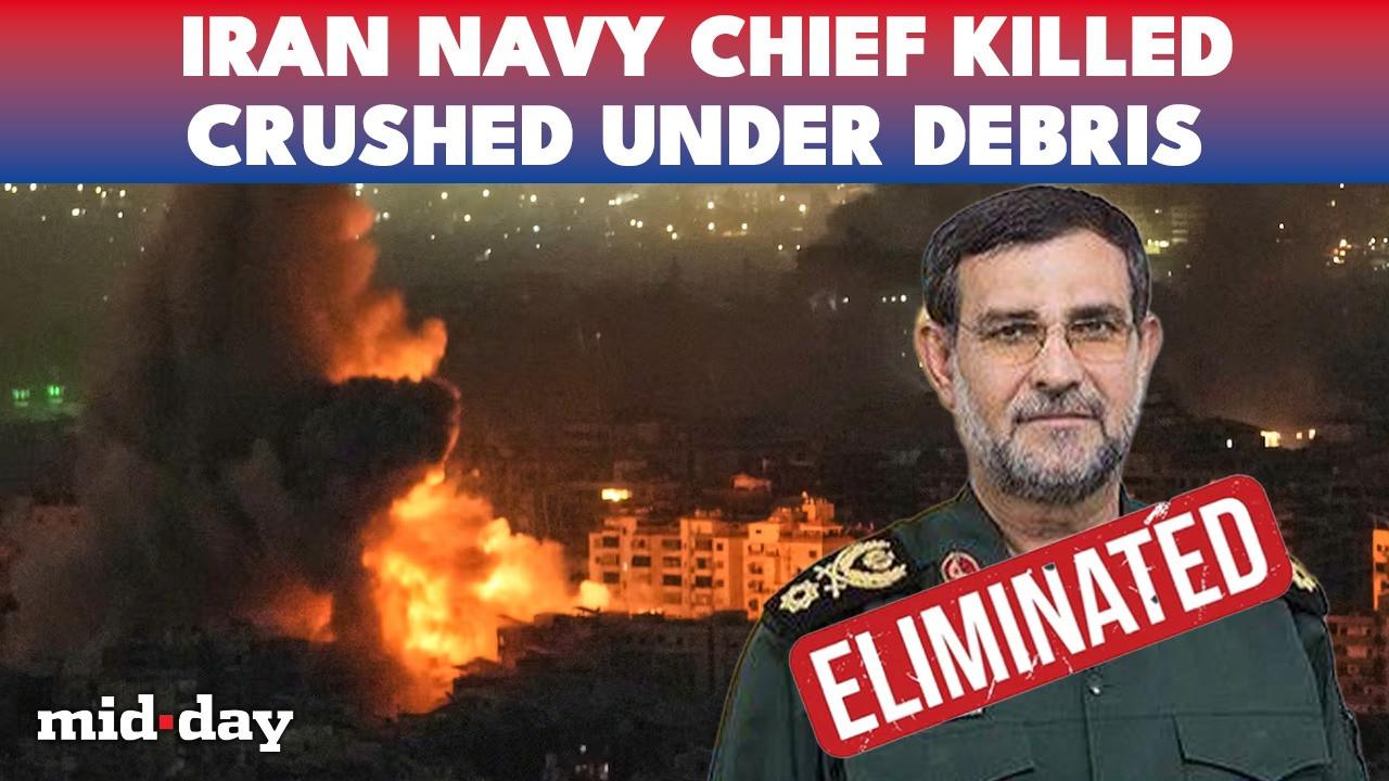 Hormuz mastermind dead: Israeli bombs IRGC navy head, building crumbles ...