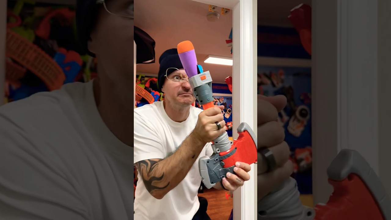 Nerf noob reload: Fortnite axe!