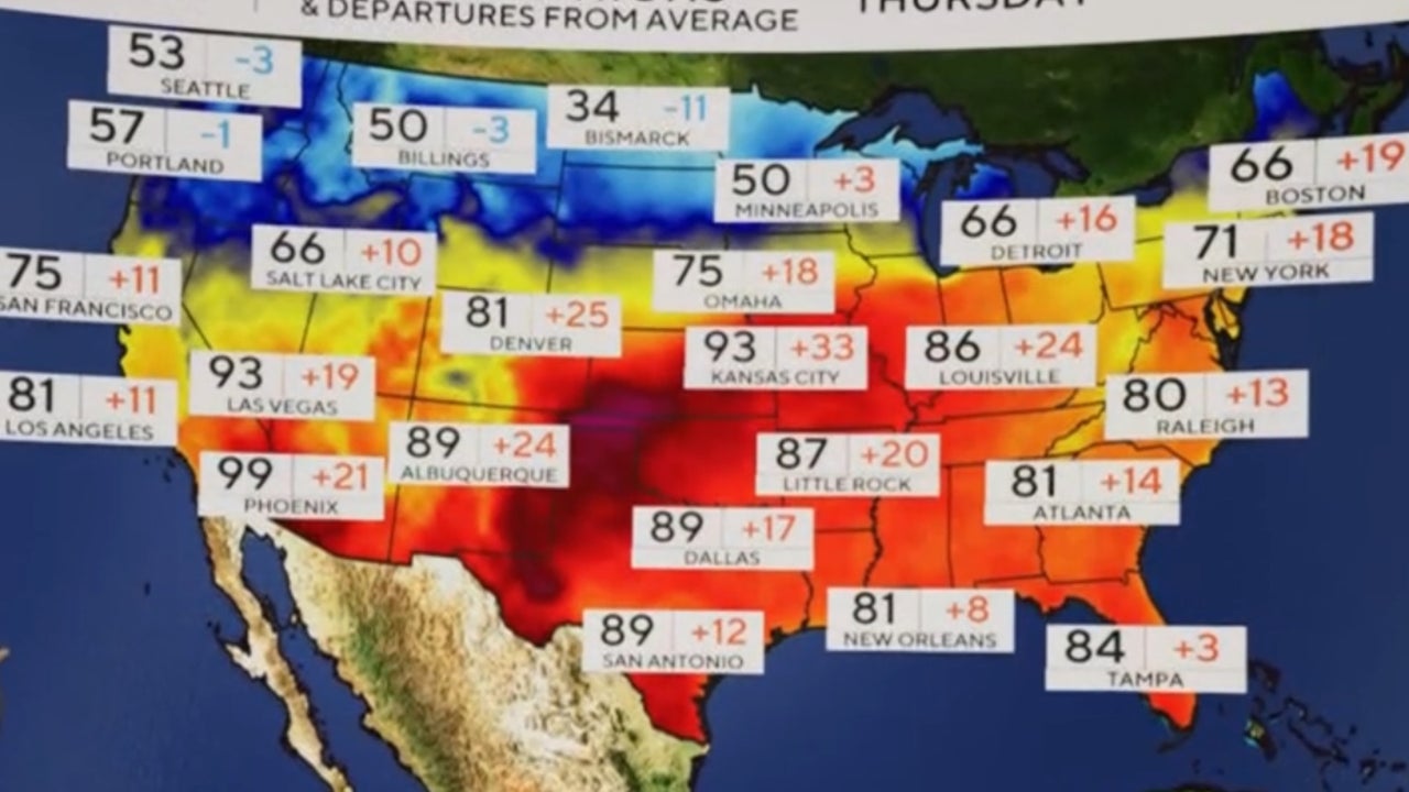 Heat wave slams the Southwest