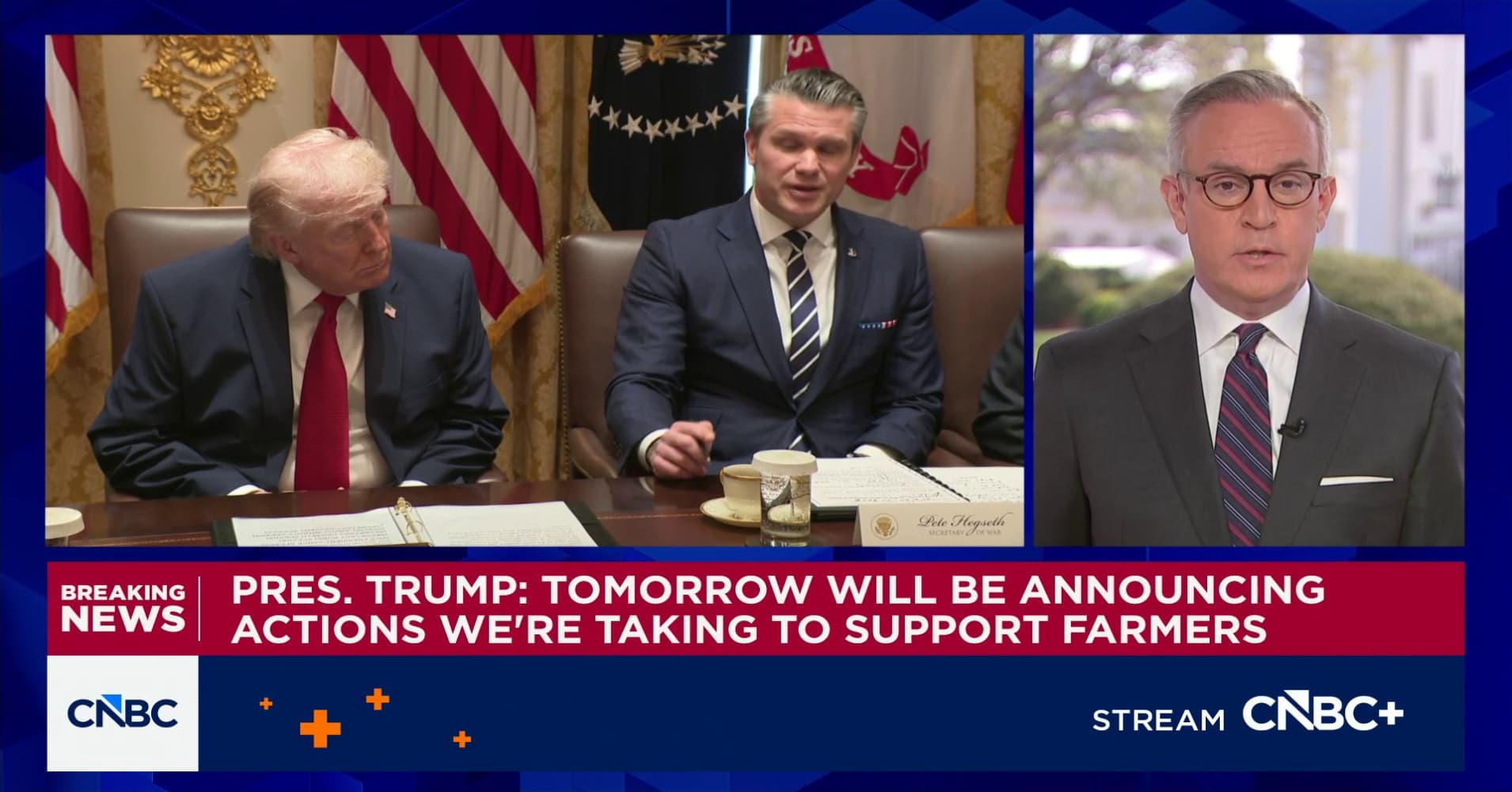 President Trump: Oil and stock market reaction to Iran conflict not as ...