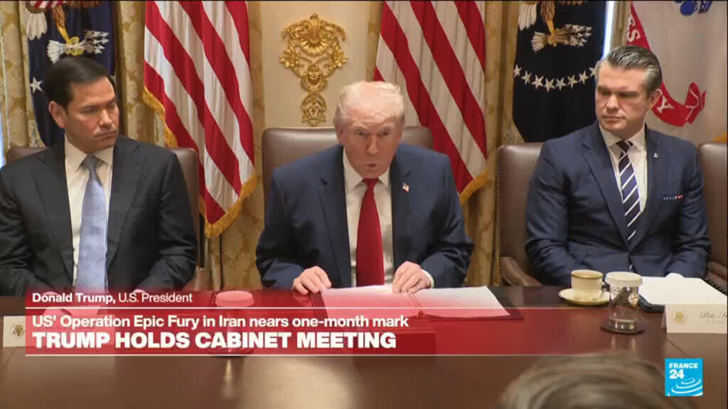 Replay: US President Donald Trump holds cabinet meeting