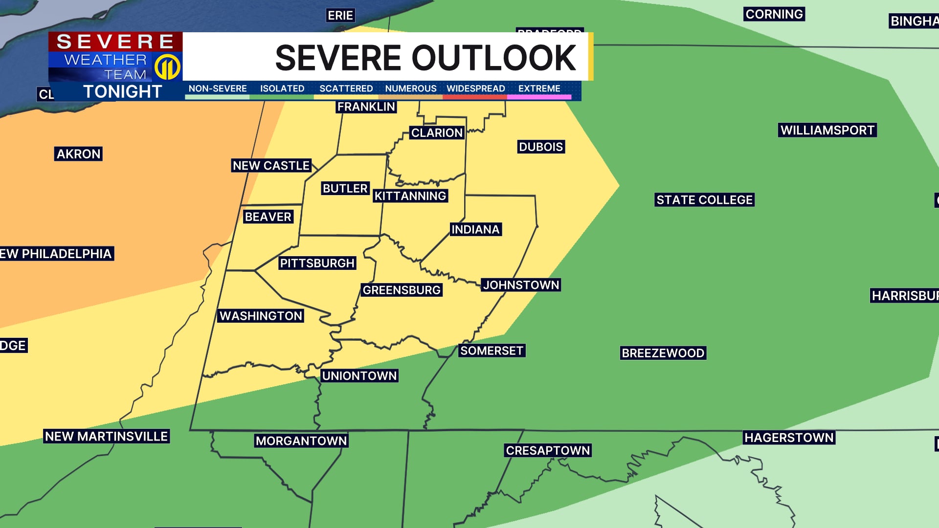 Damaging winds, hail & heavy rain possible as storm threat increases ...