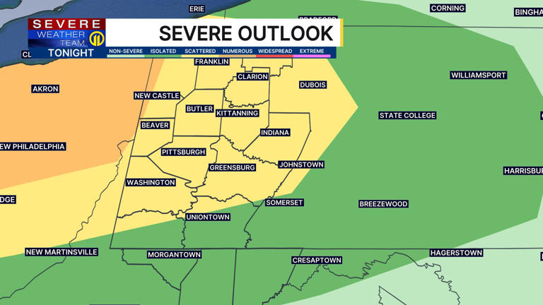 Damaging winds, hail & heavy rain possible as storm threat increases ...