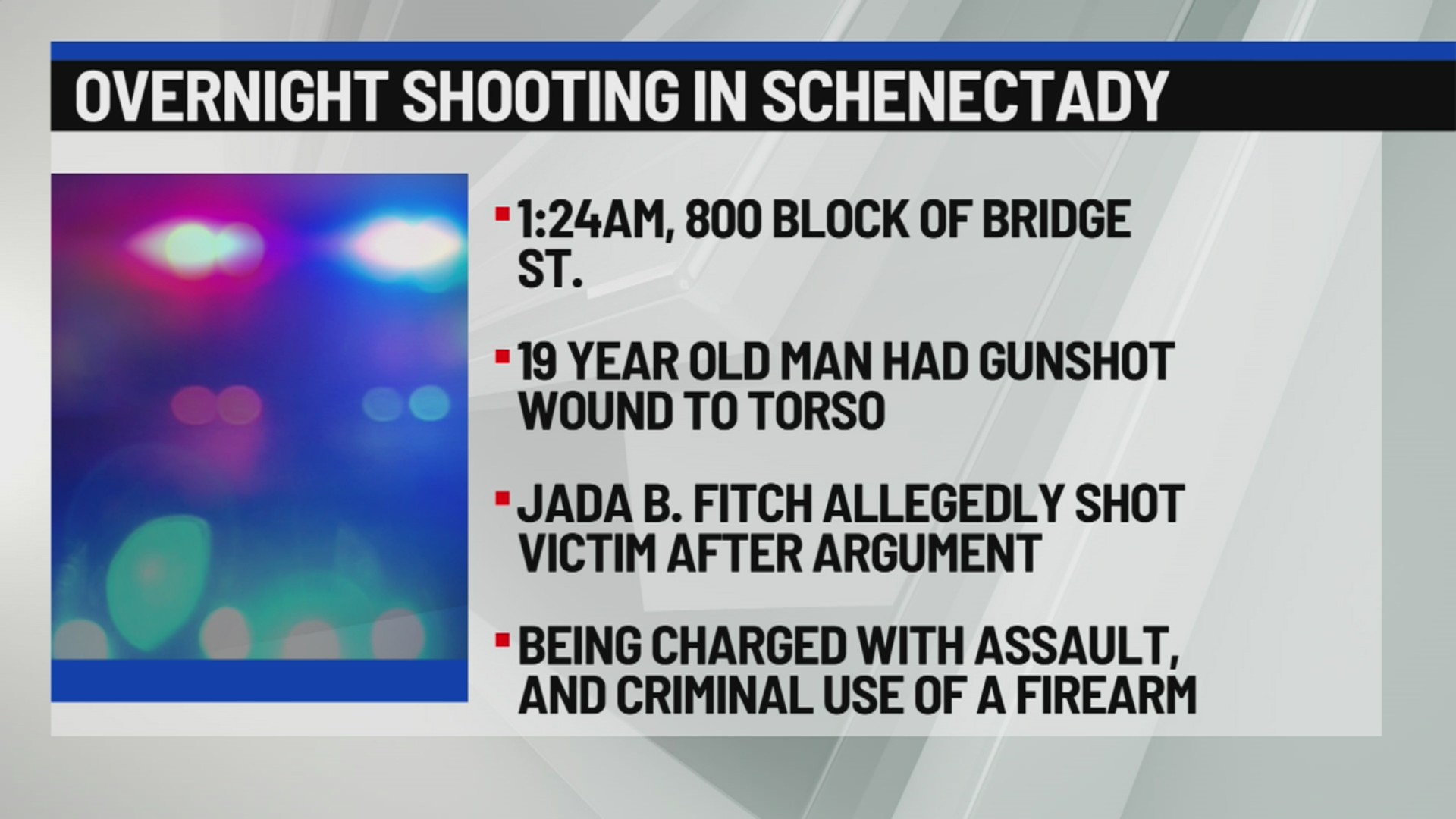 Police make arrest in overnight Schenectady shooting