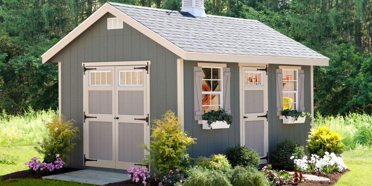 Wayfair's grown-up dollhouse shed looks more like a storybook cottage ...