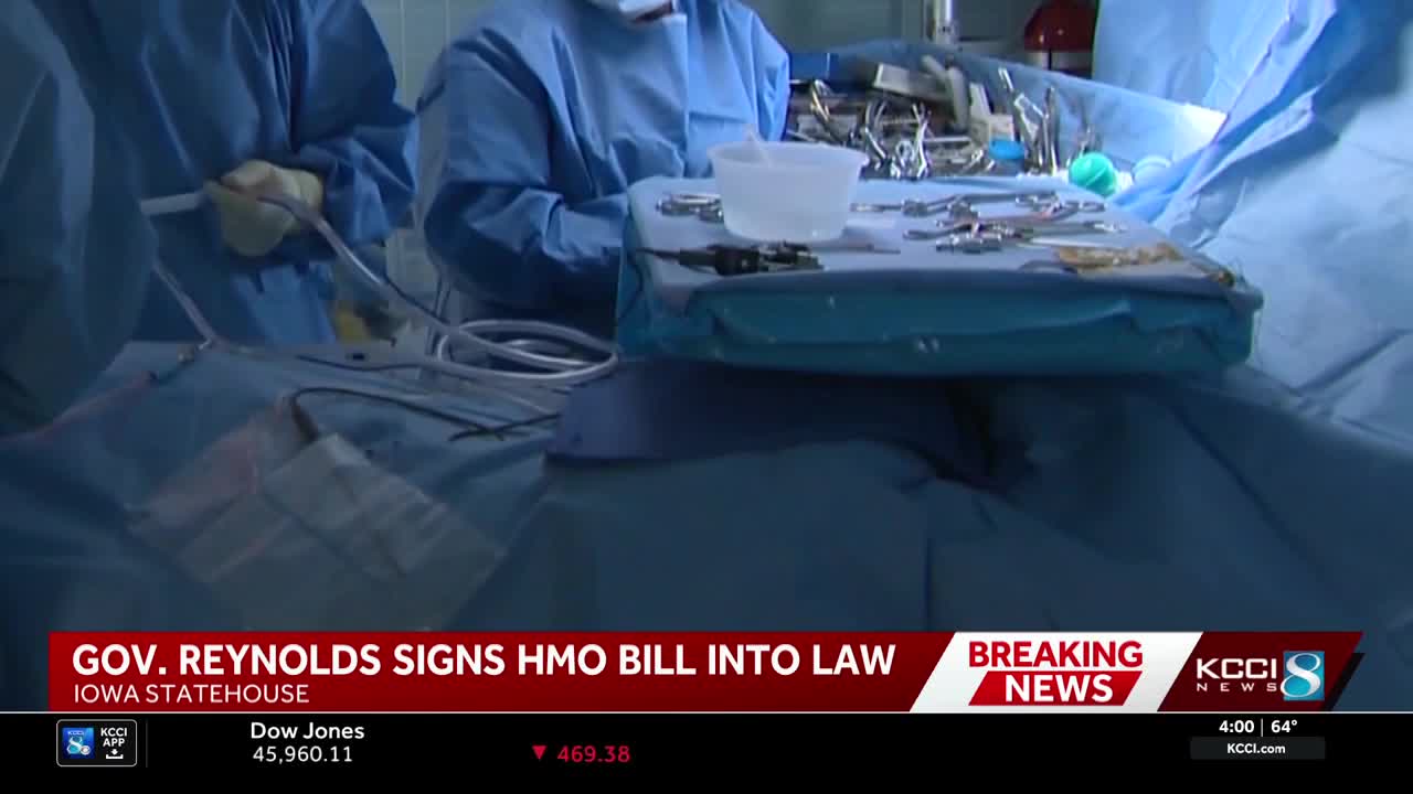 Gov. Kim Reynolds signs bill raising HMO taxes, aiming to protect ...