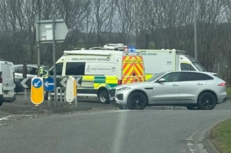 Man rushed to hospital after being knocked down near Scots train ...