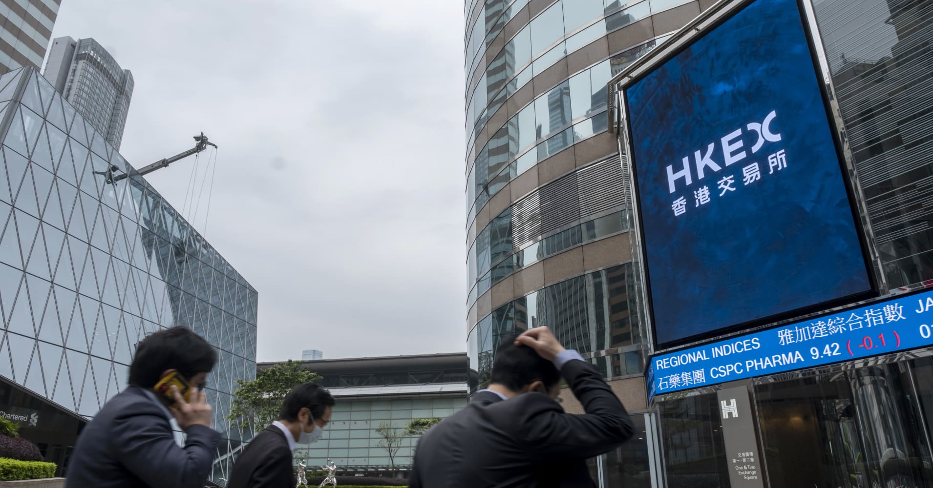 Asia markets fall with South Korea