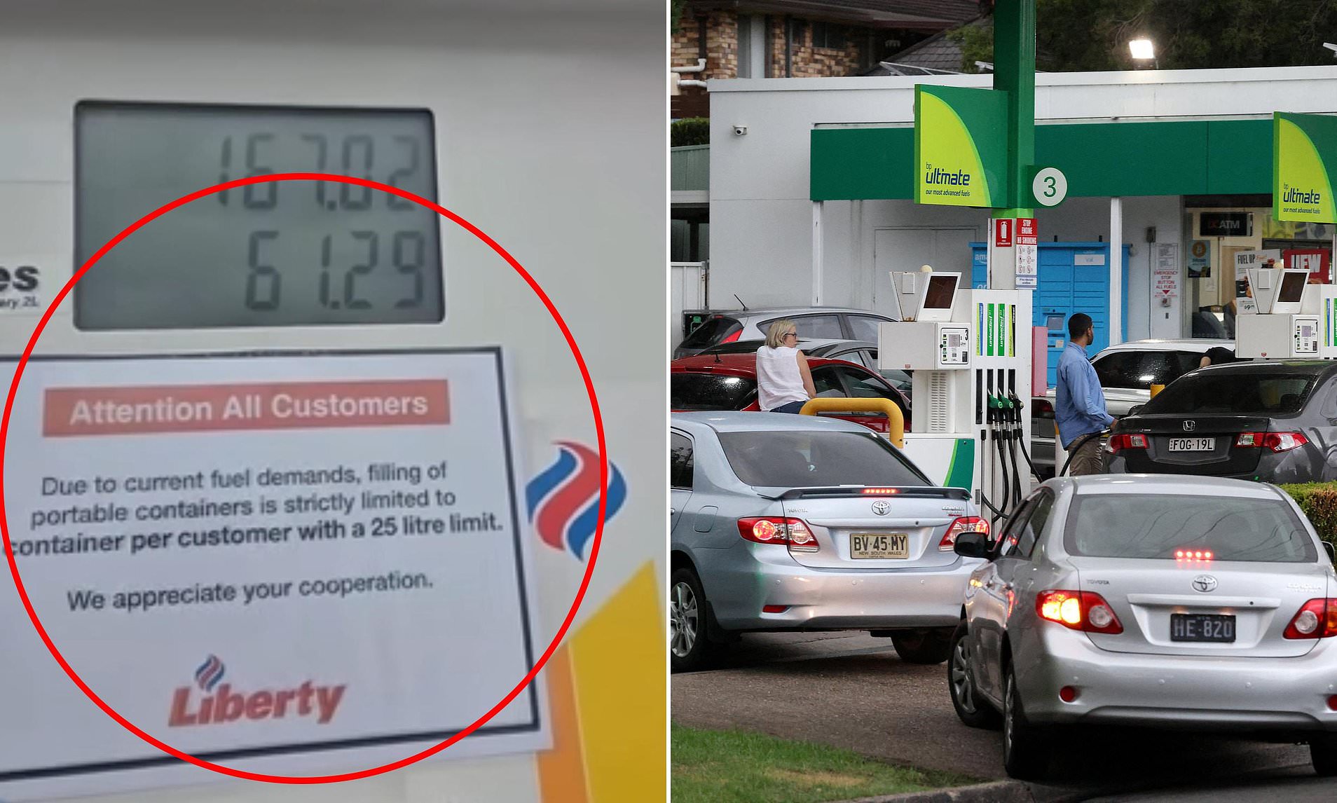 Petrol limits are here as Australia continues to battle fuel crisis