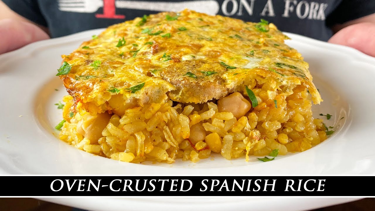 Authentic Spanish oven-baked rice