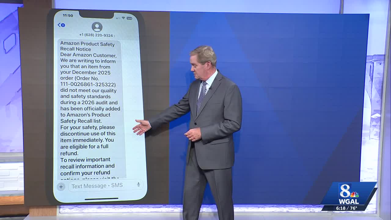 Scam text messages impersonating Amazon resurface