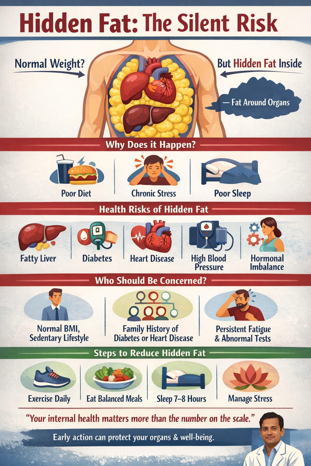 Your body may be storing fat in the wrong places: Doctors explain ...